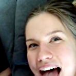 Fourth pic of 22yo amateur kinky girlfriend giving a POV blowjob at AmateurPorn.me