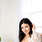 First pic of Sonja Tiny Brunette in Sheer