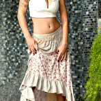 First pic of Gabbie Carter Poolside Blonde