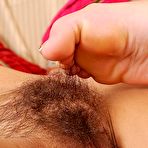 Second pic of Lesbian babes Silvie de Lux and Valentina Rossini know how to play with hairy pussies.