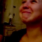 Second pic of Amateur French girlfriend feels funny about sucking big white cock at AmateurPorn.me