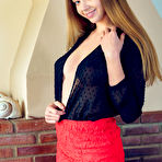 First pic of Kay J Cutie in a Short Skirt