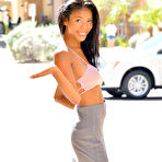 Fourth pic of Leggy Nia Nacci in a Miniskirt