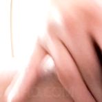 Third pic of SAYA Asian plays with her juicy titties and teases dark poonanie