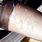 Third pic of Spunk on her stockings! - 20 Pics | xHamster