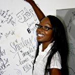 First pic of Huge white member is worshipped, sucked and licked by the black beauty Taylor Starr