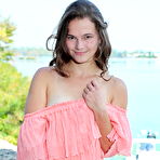First pic of Harley Nude Teen by the Lake