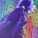 Third pic of Miley Cyrus Performs Topless With A Strap-on And Takes Dollars Up Her Ass