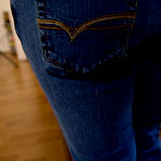 Second pic of Jeans Peeing In The Kitchen