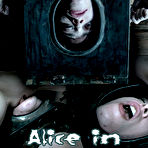 First pic of SexPreviews - Victoria Voxxx is bound with head in a bdsm box and toyed by lezdom Alice