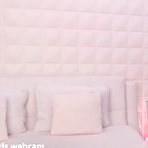 First pic of Horny blonde cam model gets naked and masturbates