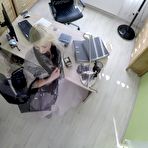 Second pic of Passionatre fucking on the table in office of loan manager Video - The Pornstar