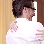 Second pic of Old husband and his young spouse relax together in bedroom Video - The Pornstar