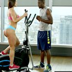 First pic of Fitness Babe Loves Huge Black Cock Video - The Pornstar