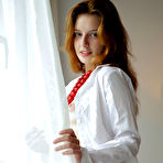 First pic of Sienna Horny Lady in Red Having Fun with a Butt Plug