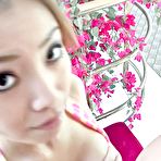 First pic of Licentious Asian girl Rei Serizawa is beading her mouth on the stiff piston