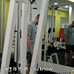 Fourth pic of Man for money let stranger fuck his slutty girlfriend in gym Video - The Pornstar