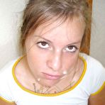 Third pic of CumOnWives - real amateur blowjobs and cumshots! Only MILFs!