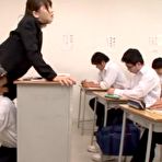 Third pic of Student Lick His Teacher Anri Okita in Classroom - Sexy Now Nude Teens