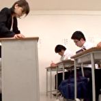 Fourth pic of Student Lick His Teacher Anri Okita in Classroom - Sexy Now Nude Teens