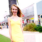 First pic of Kristy May Fun in a Public Garage for FTV Girls