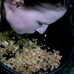 Second pic of SexPreviews - Claire Adams naked submissive redhead is bound in a barn for spanking and toying