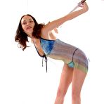 Second pic of Lingerie Stripping Amateur Brunette