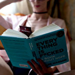 First pic of Rebecca Leah Bookish Babe