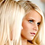 Fourth pic of Gorgeous busty blonde Marry Queen slips out of her lingerie to make nasty softcore magic