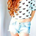 First pic of Mia Sollis Redhead Babe Spreads Her Legs - AllNude.Pics Gallery