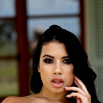 Fourth pic of Nicole Snow in Sheer Yellow Lingerie