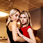 Second pic of Gina Gerson and Elena Vedem spend a rainy day getting asspounded