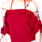 First pic of Rebecca Vanguard Red Top and Panties