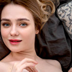 Third pic of Alice Shea peels off panties and fingers pussy in bedroom | Erotic Beauties