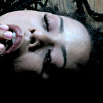 Second pic of SexPreviews - Kira Noir with perfect body is bound in dungeon her ass toyed with stick dildo