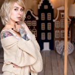 First pic of Alt babe Olga Kulaga teasing in panties for Suicide Girls | Erotic Beauties