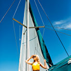 First pic of Lika Star rides his majestic pole on high seas