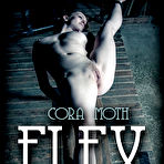 First pic of SexPreviews - Cora Moth bound in ridiculous positions with naked body exposed and bdsm clamped
