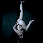 Fourth pic of SexPreviews - Cora Moth bound in ridiculous positions with naked body exposed and bdsm clamped