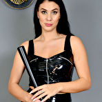 First pic of Roxy Mendez Latex Dress
