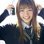 First pic of Japanese idol Rei Okamoto teasing in schoolgirl uniform | Erotic Beauties