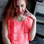 First pic of Valery Leche Tiny Redhead in Jeans