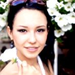 First pic of Beautiful brunette chick Eleonora B puts on a carwash striptease show to make us lose it