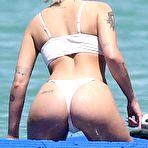 Third pic of Halsey Thong Bikini Candid Photos
