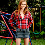 First pic of Ava Parker fucks a hung stud in the public park