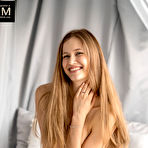 Fourth pic of Stella Cardo Busty Model in Bed