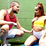 First pic of Vanna Bardot does yoga then gets pussy stretched