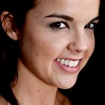 Fourth pic of Dillion Harper gets naughty and spreads her shaved pussy