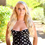 First pic of Bella in a Polka Dot Dress