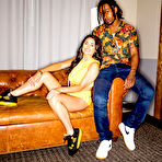 Second pic of Kymberlie Rose hooks up with a hung stud for intense sex